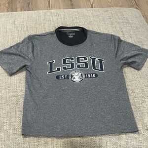 Champion Gray LSSU Short Sleeve Tee